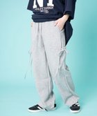 【ウィゴー/WEGO】の【ウエストゴム】リボンカーゴスウェットパンツ 杢グレー|ID: prp329100004658799 ipo3291000000033718163