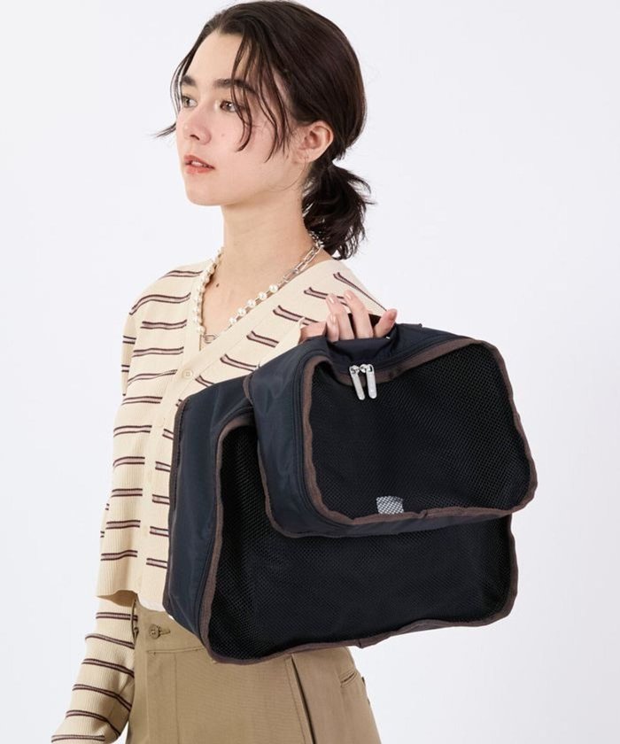 【レスポートサック/LeSportsac】のPACKING POUCH SET/ディープシー/ダークチョコレート インテリア・キッズ・メンズ・レディースファッション・服の通販 founy(ファニー) https://founy.com/ ファッション Fashion レディースファッション Fashion for Women ミニ財布・二つ折り財布 Wallets & Card Cases ポーチ&ミニバッグ Pouches & Mini Bags アウトドア Outdoor Clothing 巾着 Drawstring Bag, Kinchaku 軽量 Lightweight, Ultra Light シューズ Shoes, Footwear スポーツ Sports, Activewear 財布 Wallet, Purse トラベル Travel, Travel Gear プリント Print, Printed Pattern ポーチ Pouch, Small Case メッシュ Mesh, Net Fabric 無地 Plain, Solid Color 旅行 Travel |ID: prp329100004658852 ipo3291000000033718776