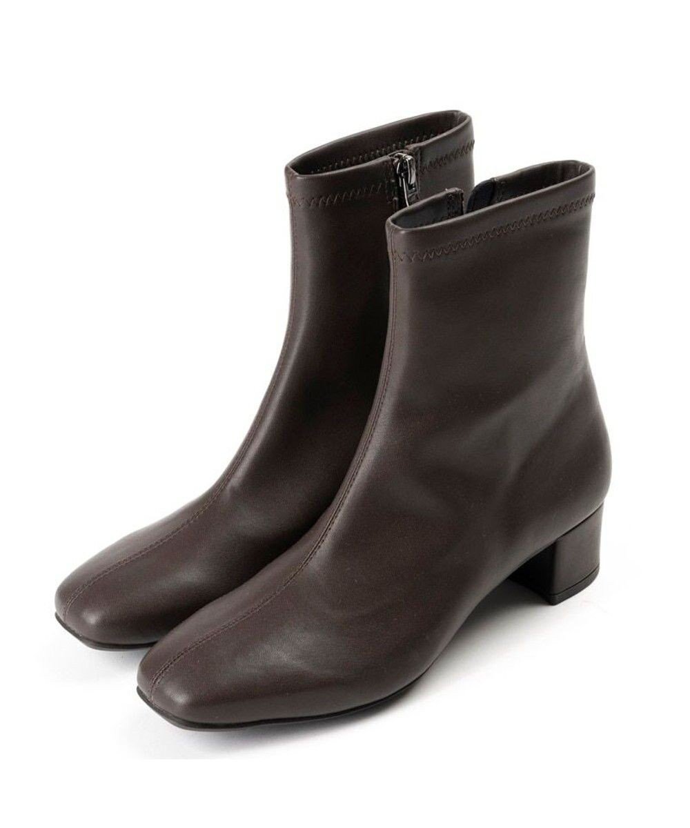 【アキュアーズ/AcureZ】のスッキリシルエットのプレーンデザイン「生活防水×スタイリッシュブーツ」 インテリア・キッズ・メンズ・レディースファッション・服の通販 founy(ファニー) ファッション Fashion レディースファッション Fashion for Women クッション Cushion, Throw Pillow ストレッチ Stretch, Stretchy Fabric 夏 Summer S/S・春夏 SS, Spring/Summer, Warm Season A/W・秋冬 Autumn/Winter ダークブラウン|ID: prp329100004658858 ipo3291000000033718796