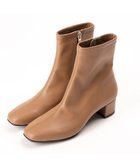 【アキュアーズ/AcureZ】のスッキリシルエットのプレーンデザイン「生活防水×スタイリッシュブーツ」 マロン|ID: prp329100004658859 ipo3291000000033718800