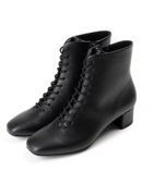 【アキュアーズ/AcureZ】のスッキリシルエットのレースアップデザイン「生活防水×スタイリッシュブーツ」 ブラック|ID: prp329100004658861 ipo3291000000033718804