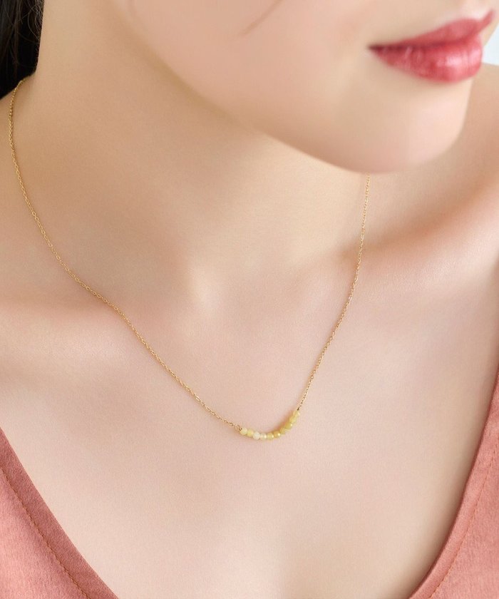 【フィービィー/phoebe】の【金属アレルギー対応】サニージェムラインアーチネックレス/天然石/サージカルステンレス インテリア・キッズ・メンズ・レディースファッション・服の通販 founy(ファニー) https://founy.com/ ファッション Fashion レディースファッション Fashion for Women ジュエリー Jewelry ネックレス Necklaces & Pendants アクセサリー Fashion Accessories ストーン Stone, Gem-Like ネックレス Necklace, Pendant Necklace モチーフ Motif, Design Theme |ID: prp329100004658875 ipo3291000000033718852