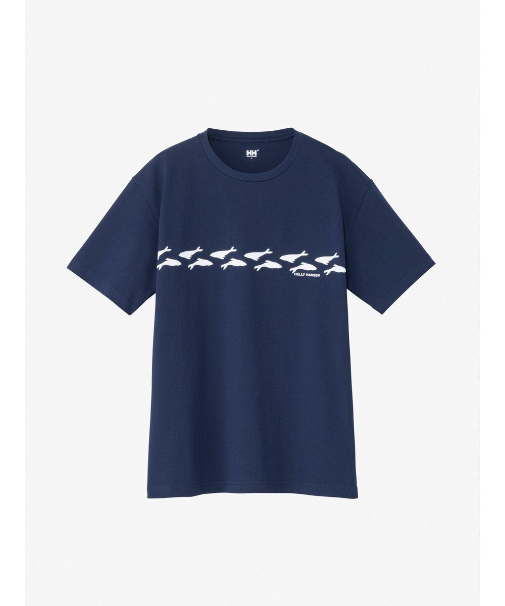 【ヘリーハンセン/HELLY HANSEN】のショートスリーブラウンドシールティー インテリア・キッズ・メンズ・レディースファッション・服の通販 founy(ファニー) ファッション Fashion レディースファッション Fashion for Women トップス・カットソー Cut & Sew Tops シャツ・ブラウス・オフィスカジュアル Elegant Blouses & Button-Ups ロングTシャツ・Tシャツ Longline T-Shirts & Tees カットソー・ベーシックTシャツ Cut-and-Sewn Tops / Stretch Tees & Basics カットソー Cut and Sewn Top グラフィック Graphic, Graphic Design 人気 Popular, Best Seller 夏 Summer 春 Spring S/S・春夏 SS, Spring/Summer, Warm Season オーシャンネイビー|ID: prp329100004658879 ipo3291000000033718879