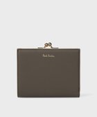【ポール スミス/Paul Smith】のサプルレザー がま口2つ折り財布 カーキ|ID: prp329100004658886 ipo3291000000033718924