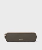 【ポール スミス/Paul Smith】のサプルレザー ペンケース カーキ|ID: prp329100004658891 ipo3291000000035312680