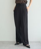 【イェッカ ヴェッカ/YECCA VECCA】のウエストデザインワイドストレートパンツ Stripe|ID: prp329100004658893 ipo3291000000033846675