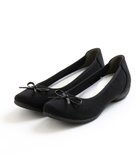 【アキュアーズ/AcureZ】のカラーバリエーション豊かな人気NO.1リボンバレエ「母趾にやさしい美パンプス」 ブラックサテン|ID: prp329100004658905 ipo3291000000033719043