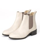 【アキュアーズ/AcureZ】の晴雨兼用やわらかトラッドブーツ「生活防水タイプ」 アイボリー|ID: prp329100004658907 ipo3291000000033719051