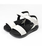 【アキュアーズ/AcureZ】のオトナのスポサン ベルトデザイン「軽×ラクサンダル」 ダークホワイト×ブラック|ID: prp329100004658908 ipo3291000000033719054