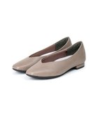 【アキュアーズ/AcureZ】のVカットフラットパンプス「母趾にやさしい美パンプス」 チャコール|ID: prp329100004658912 ipo3291000000033719063