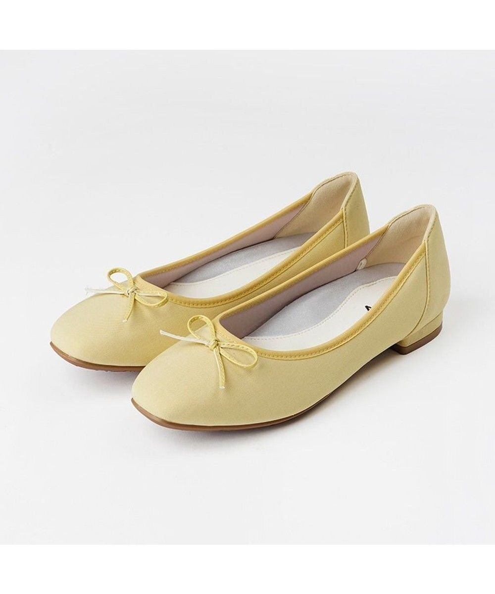 【アキュアーズ/AcureZ】のオトナのリボンバレエ「母趾にやさしい美パンプス」 インテリア・キッズ・メンズ・レディースファッション・服の通販 founy(ファニー) ファッション Fashion レディースファッション Fashion for Women クッション Cushion, Throw Pillow バレエ Ballet, Ballet Style フィット Fit, Slim Fit リボン Ribbon, Bow 軽量 Lightweight, Ultra Light イエロー|ID: prp329100004658924 ipo3291000000033719100