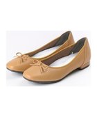 【アキュアーズ/AcureZ】のオトナのリボンバレエ「母趾にやさしい美パンプス」 キャメル|ID: prp329100004658925 ipo3291000000033719105