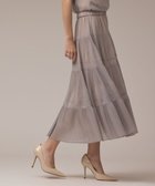 【グレース コンチネンタル/GRACE CONTINENTAL】のプリーツティアードスカート ベージュ|ID: prp329100004658946 ipo3291000000033719178