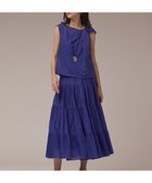 【グレース コンチネンタル/GRACE CONTINENTAL】のプリーツティアードスカート ブルー|ID: prp329100004658946 ipo3291000000033719179