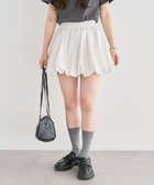 【グリーンパークス/Green Parks】の・ELENCARE DUE バルーンミニスカート Off White|ID: prp329100004658950 ipo3291000000034189101