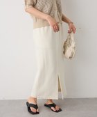 【クラフトスタンダードブティック/CRAFT STANDARD BOUTIQUE】のカットソーIラインスカート Ivory|ID: prp329100004658953 ipo3291000000033719216