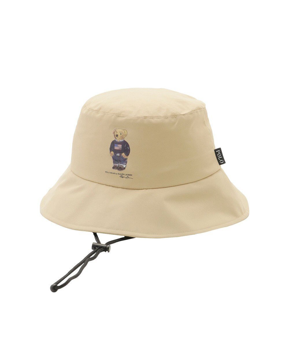 【ムーンバット/MOONBAT】の【WEB限定】POLO RALPH LAUREN(ポロ ラルフ ローレン)遮光 レインハット FLAG BEAR ポロベア インテリア・キッズ・メンズ・レディースファッション・服の通販 founy(ファニー) ファッション Fashion レディースファッション Fashion for Women キャップ&ハット Hats & Caps アイビー Ivy Pattern アウトドア Outdoor Clothing シンプル Simple, Minimal スタイリッシュ Stylish, Fashionable ニューヨーク New York, NYC Style ワンポイント One Point, Statement Accent 傘 Umbrella, Parasol 帽子 Hat, Headwear ベージュ|ID: prp329100004658991 ipo3291000000033719439