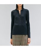 【ベイジ,/BEIGE,】の【洗える・GISELe 10月号掲載】FORD / ウール配色メローヘンリーネックカットソー Charcoal|ID: prp329100004659005 ipo3291000000033719528