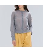 【ベイジ,/BEIGE,】の【洗える・Oggi 10月号掲載】CADDO / シアーウールカーディガン Md.Gray|ID: prp329100004659010 ipo3291000000033719561