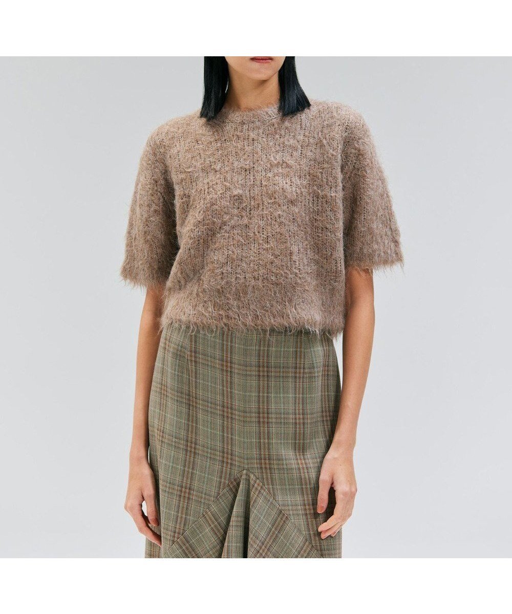 【ベイジ,/BEIGE,】のSENECA / アルパカウールショートシャギーニット 人気、トレンドファッション・服の通販 founy(ファニー) 　ファッション　Fashion　レディースファッション　Fashion for Women　トップス・カットソー　Cut & Sew Tops　ニット　Knit Tops & Sweaters　インナー　Innerwear　セーター　Sweater, Knitwear　タートルネック　Turtleneck, High Neck　デニム　Denim, Jeans Material　A/W・秋冬　Autumn/Winter　 other-1|ID: prp329100004659013 ipo3291000000033719584