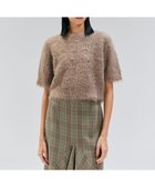 【ベイジ,/BEIGE,】のSENECA / アルパカウールショートシャギーニット Taupe|ID: prp329100004659013 ipo3291000000033719585