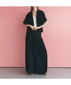 【グレース コンチネンタル/GRACE CONTINENTAL】のボックスプリーツパンツ ブラック|ID: prp329100004659014 ipo3291000000033719593