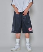 【ウィゴー/WEGO】の【ユニセックス着用ITEM/ウエストゴム/MLサイズ展開】メッシュライングラフィックショーツ ブラック|ID: prp329100004659037 ipo3291000000033719728