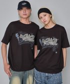 【ウィゴー/WEGO】の【ユニセックス着用ITEM】パターンアップリケグラフィックT(SS) ブラック|ID: prp329100004659038 ipo3291000000033719734