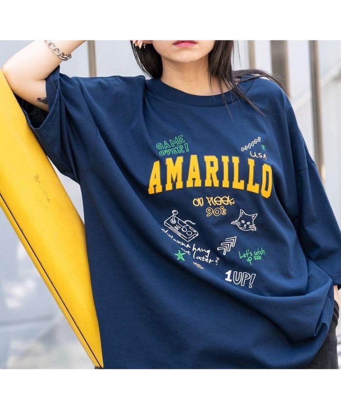 【ウィゴー/WEGO】の【速乾/ひんやり/ユニセックス着用ITEM】接触冷感フロッキープリントグラフィックT(SS) インテリア・キッズ・メンズ・レディースファッション・服の通販 founy(ファニー) https://founy.com/ ファッション Fashion レディースファッション Fashion for Women トップス・カットソー Cut & Sew Tops シャツ・ブラウス・オフィスカジュアル Elegant Blouses & Button-Ups ロングTシャツ・Tシャツ Longline T-Shirts & Tees カットソー・ベーシックTシャツ Cut-and-Sewn Tops / Stretch Tees & Basics 春 Spring 秋 Autumn カットソー Cut and Sewn Top カーゴパンツ Cargo Pants, Utility Pants グラフィック Graphic, Graphic Design シンプル Simple, Minimal スマホ Smartphone, Mobile Device デニム Denim, Jeans Material バランス Balance, Style Balance プリント Print, Printed Pattern 半袖 Short Sleeve, Half Sleeve 無地 Plain, Solid Color ワイド Wide, Wide Fit S/S・春夏 SS, Spring/Summer, Warm Season おすすめ Recommended / Our Picks 夏 Summer |ID: prp329100004659042 ipo3291000000033719754