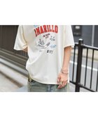 【ウィゴー/WEGO】の【速乾/ひんやり/ユニセックス着用ITEM】接触冷感フロッキープリントグラフィックT(SS) ホワイト|ID: prp329100004659042 ipo3291000000033719756