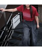 【ウィゴー/WEGO】のスプレーロゴドロストちびT レッド|ID: prp329100004659044 ipo3291000000033719767
