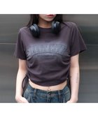 【ウィゴー/WEGO】のスプレーロゴドロストちびT スミクロ|ID: prp329100004659044 ipo3291000000033719769