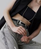 【グレース コンチネンタル/GRACE CONTINENTAL】のボリュームバックルベルト ブラック|ID: prp329100004659059 ipo3291000000034271014