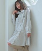 【フェルゥ/Feroux】の【2WAY】リボンタイシャツ ワンピース 人気、トレンドファッション・服の通販 founy(ファニー) ファッション Fashion レディースファッション Fashion for Women ワンピース Dresses シャツワンピース / 1枚で着映えコーデ Shirt Dresses インナー Innerwear クラシカル Classical, Vintage-Inspired タートル Turtleneck, Turtle Collar ティアード Tiered, Tiered Style フェミニン Feminine, Girly リボン Ribbon, Bow ロング Long, Long-Length エレガント 上品 Elegant 冬 Winter / This Winter 切替 Switching, Contrast Panel A/W・秋冬 Autumn/Winter thumbnail ホワイト系1|ID: prp329100004659065 ipo3291000000033930062