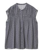 【イェッカ ヴェッカ/YECCA VECCA】のドット柄ギャザーブラウス 人気、トレンドファッション・服の通販 founy(ファニー) ファッション Fashion レディースファッション Fashion for Women トップス・カットソー Cut & Sew Tops シャツ・ブラウス・オフィスカジュアル Elegant Blouses & Button-Ups おすすめ Recommended / Our Picks ギャザー Gathered, Ruffled サテン Satin, Glossy Fabric ドット Polka Dot, Dot Pattern ポケット Pocket, Pocket Detail A/W・秋冬 Autumn/Winter thumbnail Charcoal Gray|ID: prp329100004659081 ipo3291000000034888774