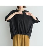 【イェッカ ヴェッカ/YECCA VECCA】の素材MIXカットプルオーバー 人気、トレンドファッション・服の通販 founy(ファニー) ファッション Fashion レディースファッション Fashion for Women トップス・カットソー Cut & Sew Tops シャツ・ブラウス・オフィスカジュアル Elegant Blouses & Button-Ups ロングTシャツ・Tシャツ Longline T-Shirts & Tees カジュアルプルオーバー・ニットトップス Pullovers & Knit Tops / Casual Pullovers カットソー・ベーシックTシャツ Cut-and-Sewn Tops / Stretch Tees & Basics おすすめ Recommended / Our Picks カットソー Cut and Sewn Top ギャザー Gathered, Ruffled スタイリッシュ Stylish, Fashionable ポケット Pocket, Pocket Detail ヴィンテージ Vintage Style A/W・秋冬 Autumn/Winter thumbnail Black|ID: prp329100004659082 ipo3291000000034060489