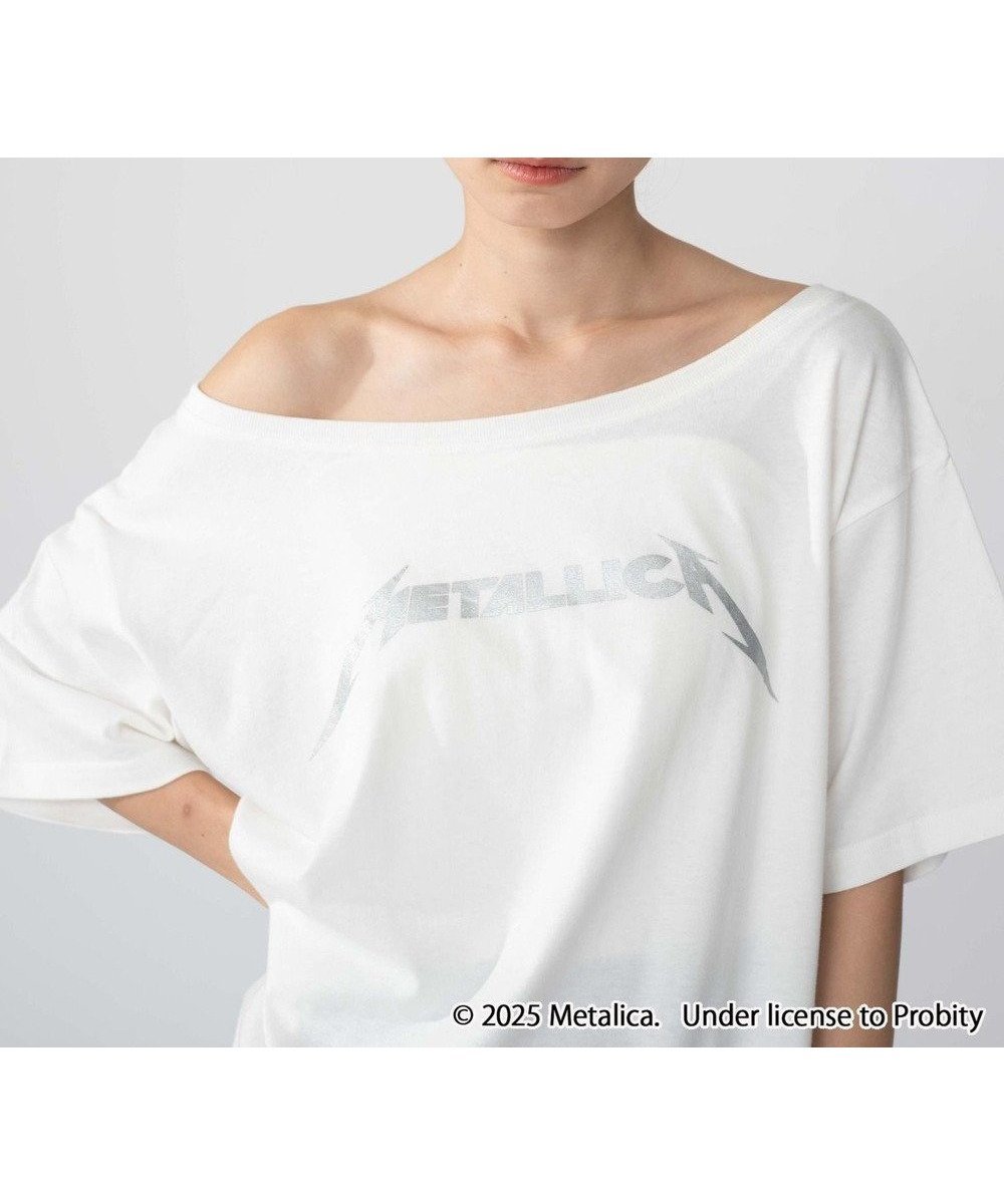 【ウィゴー/WEGO】の別注MetallicaオフショルビッグT インテリア・キッズ・メンズ・レディースファッション・服の通販 founy(ファニー) 　ファッション　Fashion　レディースファッション　Fashion for Women　トップス・カットソー　Cut & Sew Tops　シャツ・ブラウス・オフィスカジュアル　Elegant Blouses & Button-Ups　ロングTシャツ・Tシャツ　Longline T-Shirts & Tees　カットソー・ベーシックTシャツ　Cut-and-Sewn Tops / Stretch Tees & Basics　春　Spring　カットソー　Cut and Sewn Top　グラフィック　Graphic, Graphic Design　ショート　Short, Short Length　スマホ　Smartphone, Mobile Device　トレンド　Trend, Trending Now　別注　Limited Edition, Custom Order　半袖　Short Sleeve, Half Sleeve　ワンショル　One Shoulder, Asymmetrical　S/S・春夏　SS, Spring/Summer, Warm Season　おすすめ　Recommended / Our Picks　夏　Summer　柄4|ID: prp329100004659128 ipo3291000000033720239