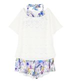 【三愛水着楽園/San-ai Resort】の【新色ホワイト&パープル入荷】4点セット水着 9M・11L【San-ai Resort(サンアイリゾート)】 パープル|ID: prp329100004659147 ipo3291000000033720332