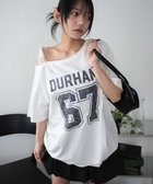 【ウィゴー/WEGO】の2WAYグラフィックワンショルBIGT ホワイト|ID: prp329100004659152 ipo3291000000033720355