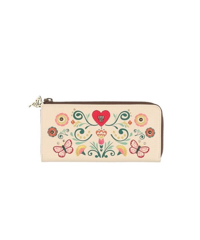 【アナスイ/ANNA SUI】のブルーム Lファスナー長財布 インテリア・キッズ・メンズ・レディースファッション・服の通販 founy(ファニー) https://founy.com/ ファッション Fashion レディースファッション Fashion for Women ミニ財布・二つ折り財布 Wallets & Card Cases カラフル Colorful Design コイン Coin, Coin Design スタッズ Studs, Metal Accents 財布 Wallet, Purse チャーム Charm, Pendant プリント Print, Printed Pattern モチーフ Motif, Design Theme ラウンド Round, Round Neck おすすめ Recommended / Our Picks |ID: prp329100004659162 ipo3291000000033720403