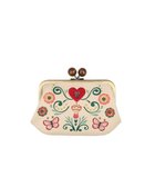【アナスイ/ANNA SUI】のブルーム 口金ミニ財布 アイボリー|ID: prp329100004659163 ipo3291000000033720407