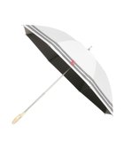 【ムーンバット/MOONBAT】のPOLO RALPH LAUREN(ポロ ラルフローレン)晴雨兼用日傘 ボーダー ポロポニー 長傘 遮光率100% 遮熱 UV 人気、トレンドファッション・服の通販 founy(ファニー) ファッション Fashion レディースファッション Fashion for Women レイングッズ・傘・晴雨兼用傘 Umbrellas & Rain Gear アイビー Ivy Pattern 傘 Umbrella, Parasol ニューヨーク New York, NYC Style ボーダー Border, Stripe 日傘 Parasol, UV Umbrella thumbnail オフホワイト|ID: prp329100004659183 ipo3291000000033720484