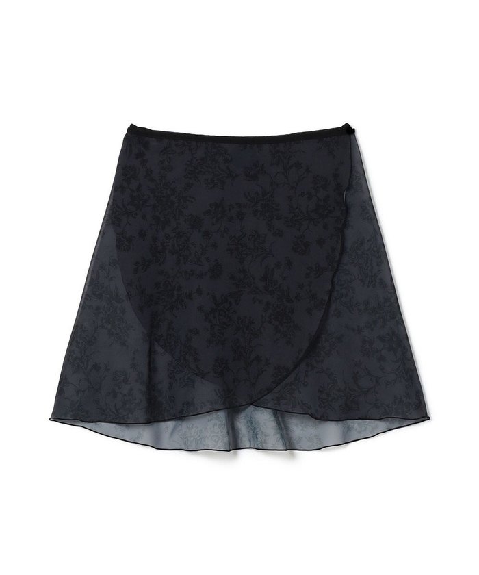 【チャコット/Chacott】の巻きスカート インテリア・キッズ・メンズ・レディースファッション・服の通販 founy(ファニー) https://founy.com/ ファッション Fashion レディースファッション Fashion for Women スカート Skirts エレガント 上品 Elegant シフォン Chiffon, Lightweight Fabric プリント Print, Printed Pattern |ID: prp329100004659363 ipo3291000000033721310