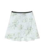 【チャコット/Chacott】の巻きスカート グリーンプリント|ID: prp329100004659363 ipo3291000000033721312