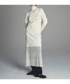 【アンクレイヴ/uncrave】のシアーニット コンビスカート オフ|ID: prp329100004659402 ipo3291000000033721460