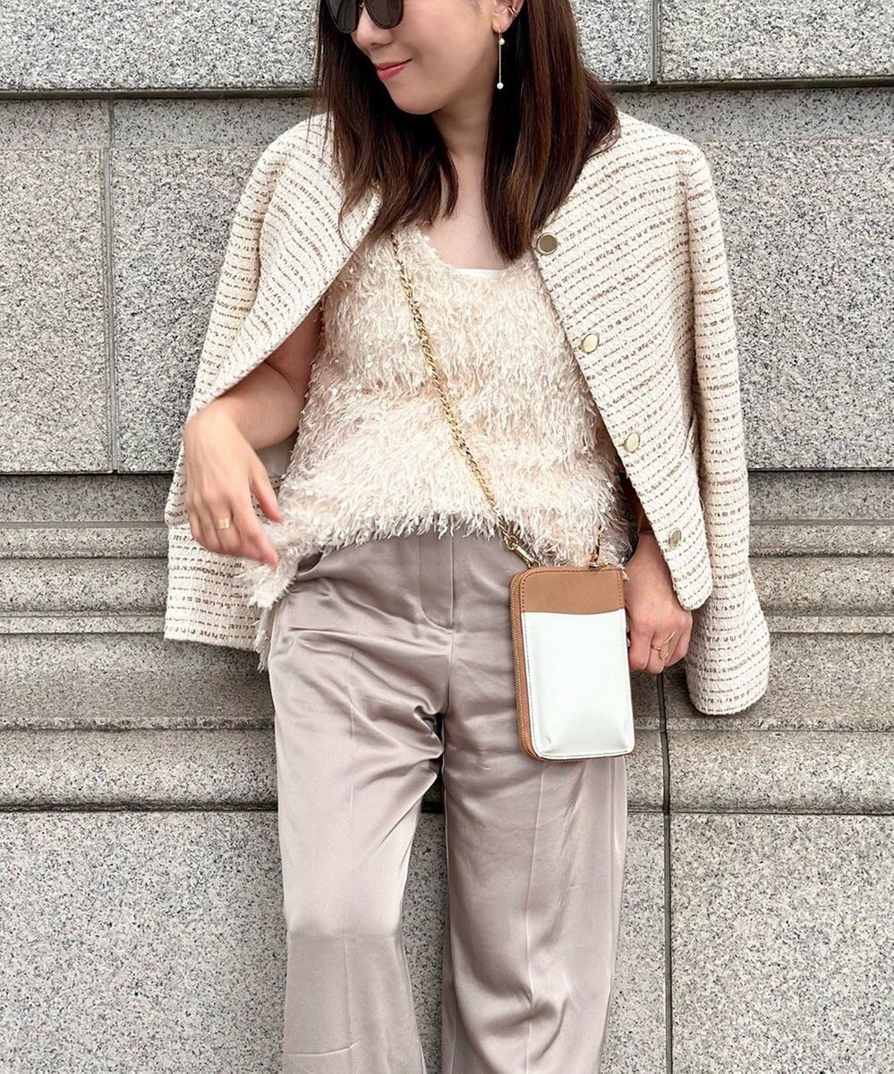 【ラ バガジェリー/LA BAGAGERIE】の【インスタグラマー Chiyoさん×LA BAGAGERIE】チェーンスマホショルダー 人気、トレンドファッション・服の通販 founy(ファニー) 　ファッション　Fashion　レディースファッション　Fashion for Women　シルバー　Silver, Metallic Silver　スマホ　Smartphone, Mobile Device　スマート　Smart, Elegant　財布　Wallet, Purse　チェーン　Chain, Chain Strap　ポケット　Pocket, Pocket Detail　旅行　Travel　 other-1|ID: prp329100004659405 ipo3291000000033721472