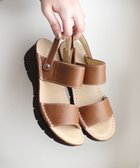 【ポインター/Pointer】の本革 超軽量2WAY ツーバンドサンダル ライトブラウン|ID: prp329100004659412 ipo3291000000033721497