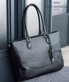 【五大陸/gotairiku / MEN】の日本製【PELLE MORBIDA】2WAY シュリンクレザートートバッグ ブラック系|ID: prp329100004659448 ipo3291000000035661197