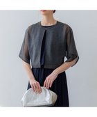 【23区/NIJYUSANKU】の【APPLAUDIR】グロッシーニット ボレロカーディガン 人気、トレンドファッション・服の通販 founy(ファニー) ファッション Fashion レディースファッション Fashion for Women トップス・カットソー Cut & Sew Tops ニット Knit Tops & Sweaters カーディガン・羽織り Layered Style Cardigans アクセサリー Fashion Accessories エレガント 上品 Elegant 春 Spring カットソー Cut and Sewn Top カーディガン Cardigan, Knitwear シアー Sheer, See-Through ショート Short, Short Length シルバー Silver, Metallic Silver スリット Slit, Slit Detail ドレス Dress, One-Piece ドレープ Drape, Draping Fabric ノースリーブ Sleeveless, No-Sleeve バランス Balance, Style Balance パーティ Party, Party Style フロント Front, Front Design ボレロ Bolero, Short Cardigan メタル Metal, Metal Parts S/S・春夏 SS, Spring/Summer, Warm Season 夏 Summer 結婚式 Wedding 2025年 2025 2025春夏・S/S Spring/Summer 2025 SS25 thumbnail ブラック系|ID: prp329100004659457 ipo3291000000034364854