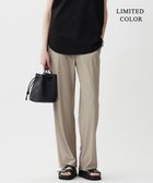 【アイシービー/iCB】の【WEB限定カラーあり・UVカット・接触冷感・速乾】マットスキューバ セミワイドパンツ クリームブラウン系[WEB限定]|ID: prp329100004659464 ipo3291000000033721679